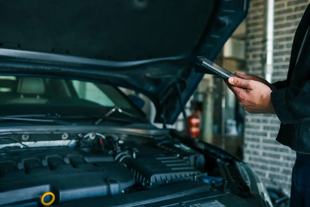 Central locking diagnostic equipment