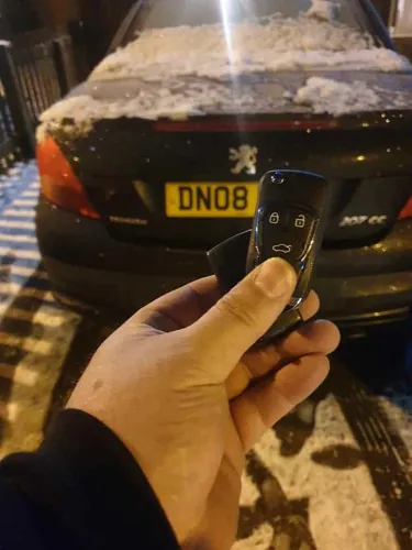 PEUGEOT 407 2008 SPARE CAR KEY