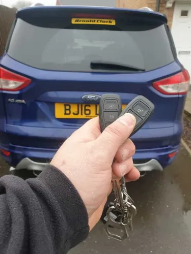 FORD KUGA 2016 SPARE CAR KEY