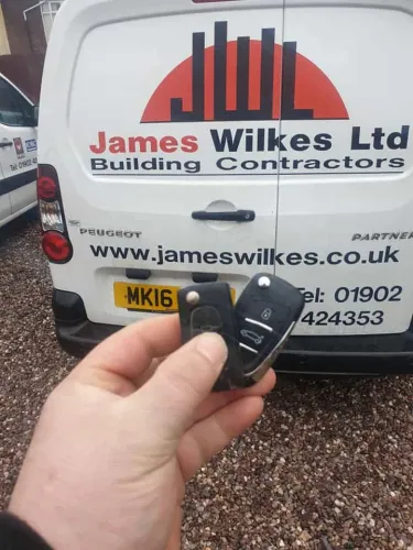 PEUGEOT PARTNER 2016 SPARE VAN KEY