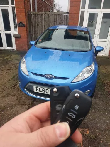 FORD FIESTA 2010 SPARE CAR KEY