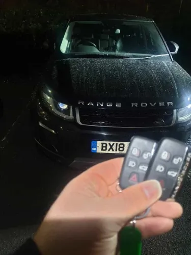 RANGE ROVER EVOQUE 2018 SPARE CAR KEY